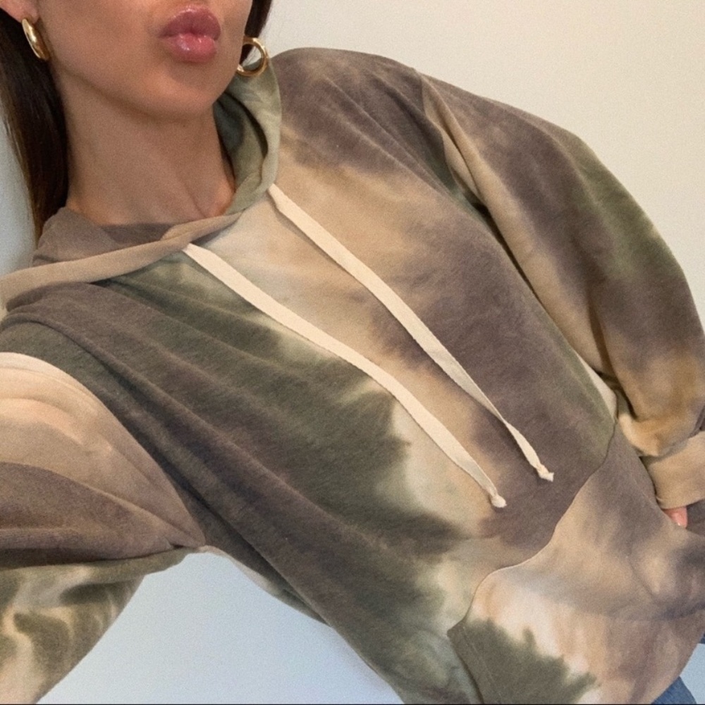 Reposh Never Too Much Tie Dye in Olive